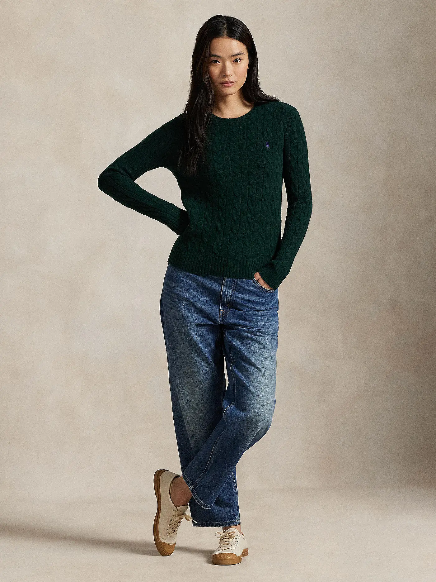 POLO RALPH LAUREN | Pullover JULIANNA | dunkelgrün